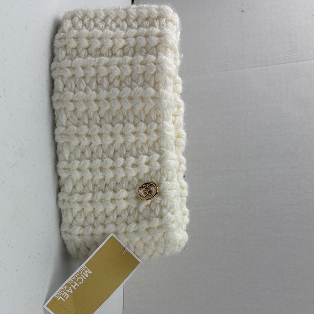Michael Kors Ivory Knit Headband